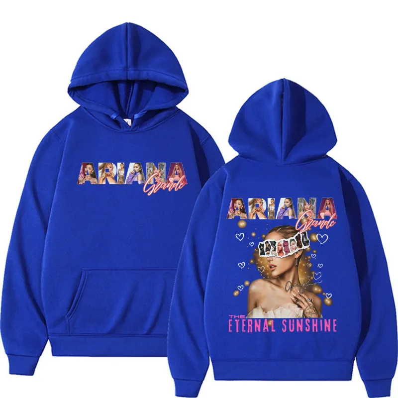Ariana Grande Eternal Sunshine Tour 2026 Pullovers Men Women Clothing Fashion Aesthetic Sweatshirt Comfort Casual Fleece Hoodies