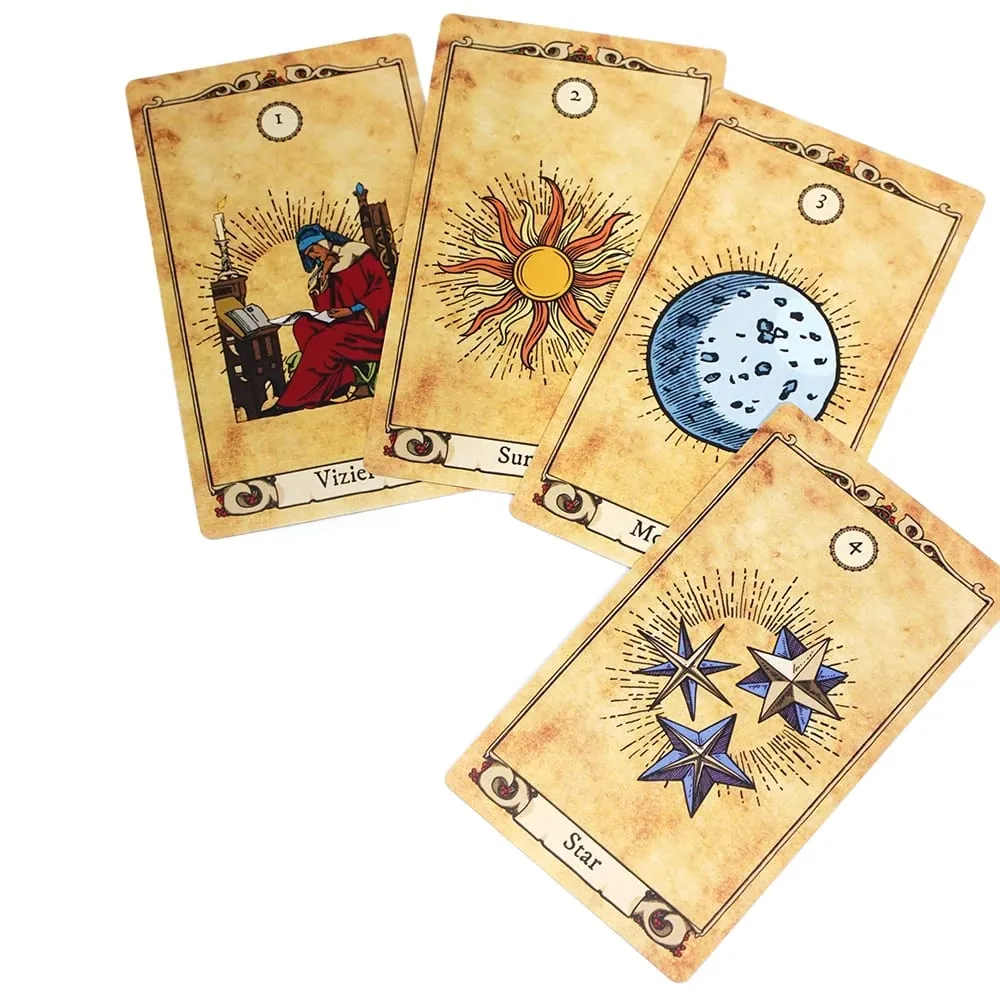 Deck of Many Things Στυλ Vellum 12X7cm Μέγεθος Εμπνευσμένο Περιπέτειες Fantasy Roleplay Επιτραπέζιο RPG αξεσουάρ με εικονογραφημένη κάρτα — image 5