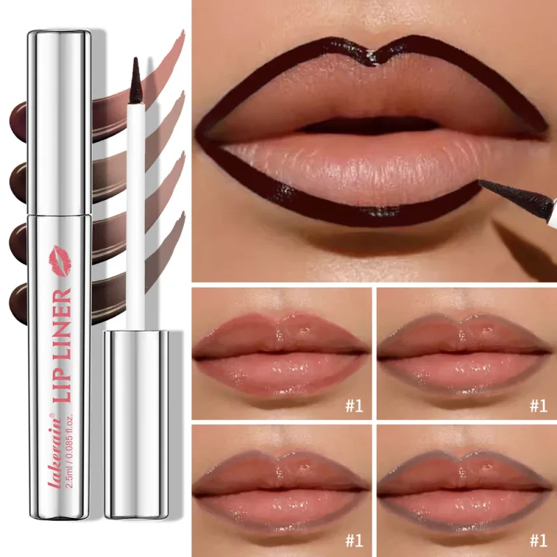 Lakerain Peel Off Lip Liner עמיד למים עמיד למים תוחם שפתיים צבע עמיד לאורך זמן. — image 3