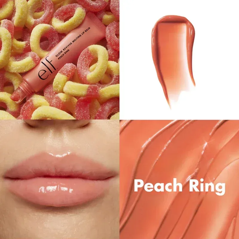 New Elf 8 χρωμάτων Lip Gloss & Πολύχρωμο ρουζ σε πούδρα λεπτής υφής Ελαφρύ Ενυδατικό Θρεπτικό Lip Balm Care Cosmetics — image 19