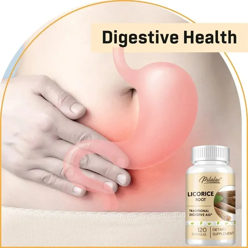 Licorice Root - High Strength Antioxidant Supplement Supports Heart Health Non-GMO Digestive Health Support — image 5