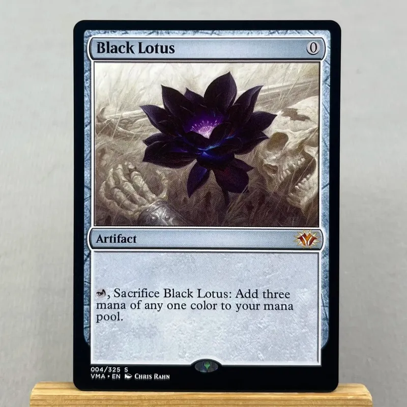 TCG Proxy Cards Deck Borad Games הולוגרמה בודדת לוטוס שחור Power9 Dual Landes The One Ring — image 9