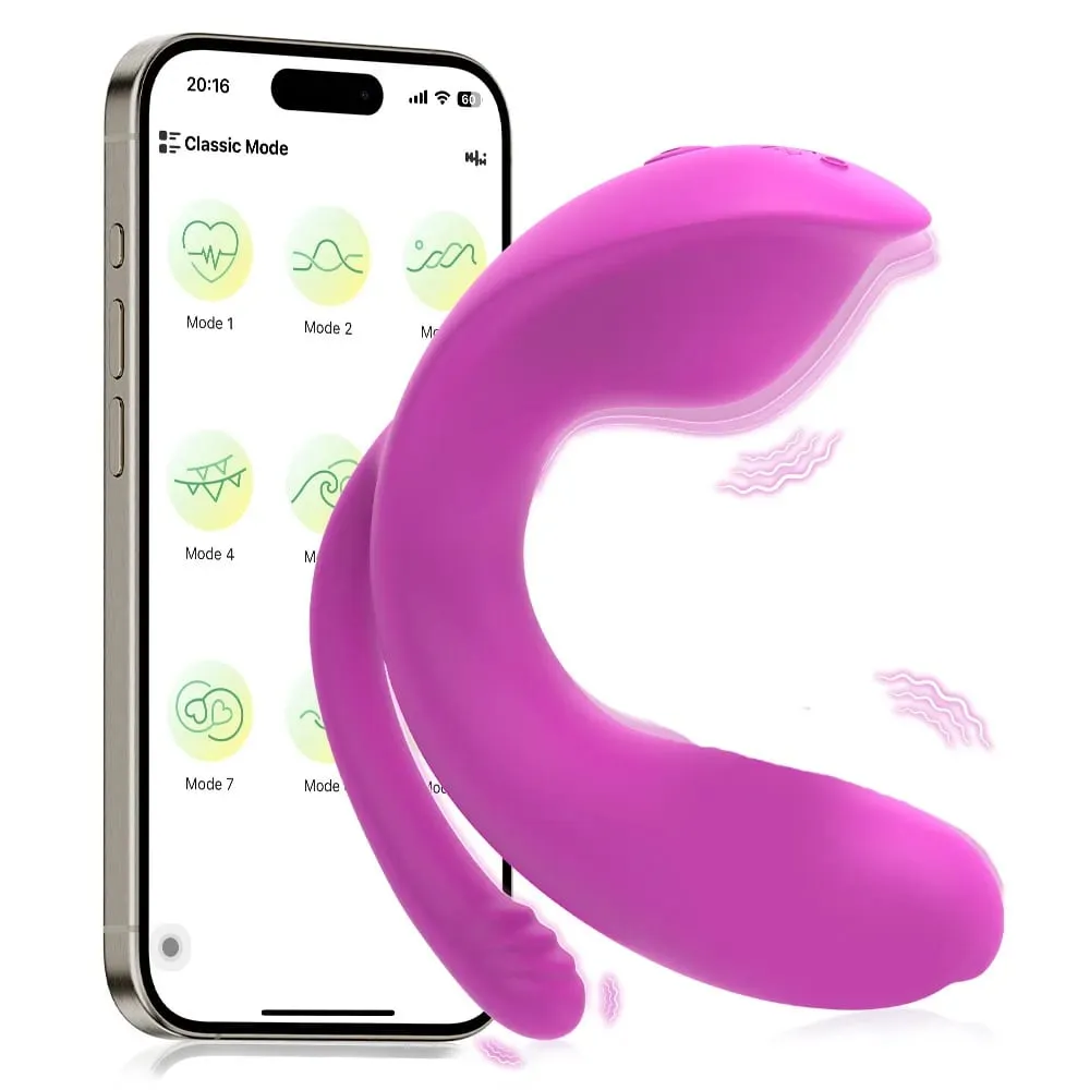 APP Control Vibrátor Műpénisz nőknek Klitorisz stimuláló G-pont hüvelymasszírozó fenékdugó női szexjáték felnőtt szexuális kellékek — image 1