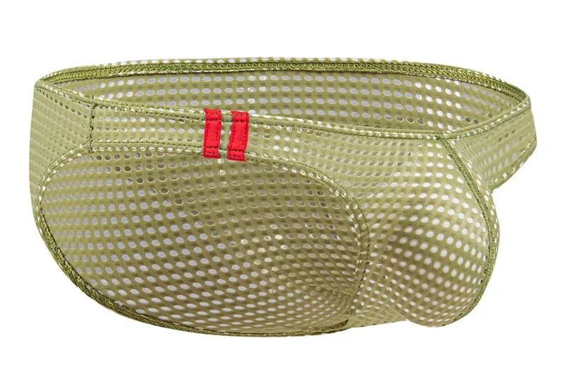 Cuecas masculinas verão respirável buracos roupa interior u convexo fino cintura baixa cuecas masculinas deslizamento calzoncillos — image 18