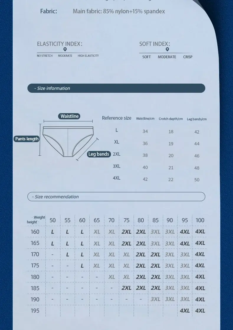 1PCS Men's Low-Waist Ice Silk Underwear Summer Charm Triangular Pants Individuality Comfortable Breathable Men's Underpants — image 12
