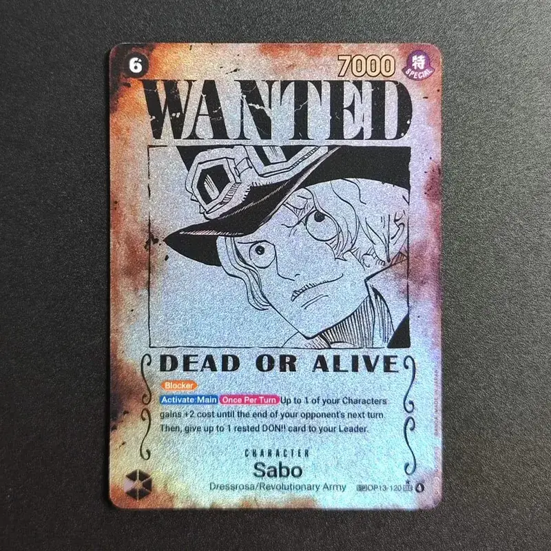 Proxy ONE PIECE CARD Luffy Shanks ACE Roger Teach Kaido Κάρτα χαρακτήρων Ζητείται Alternate Art English Collection Κάρτες Anime