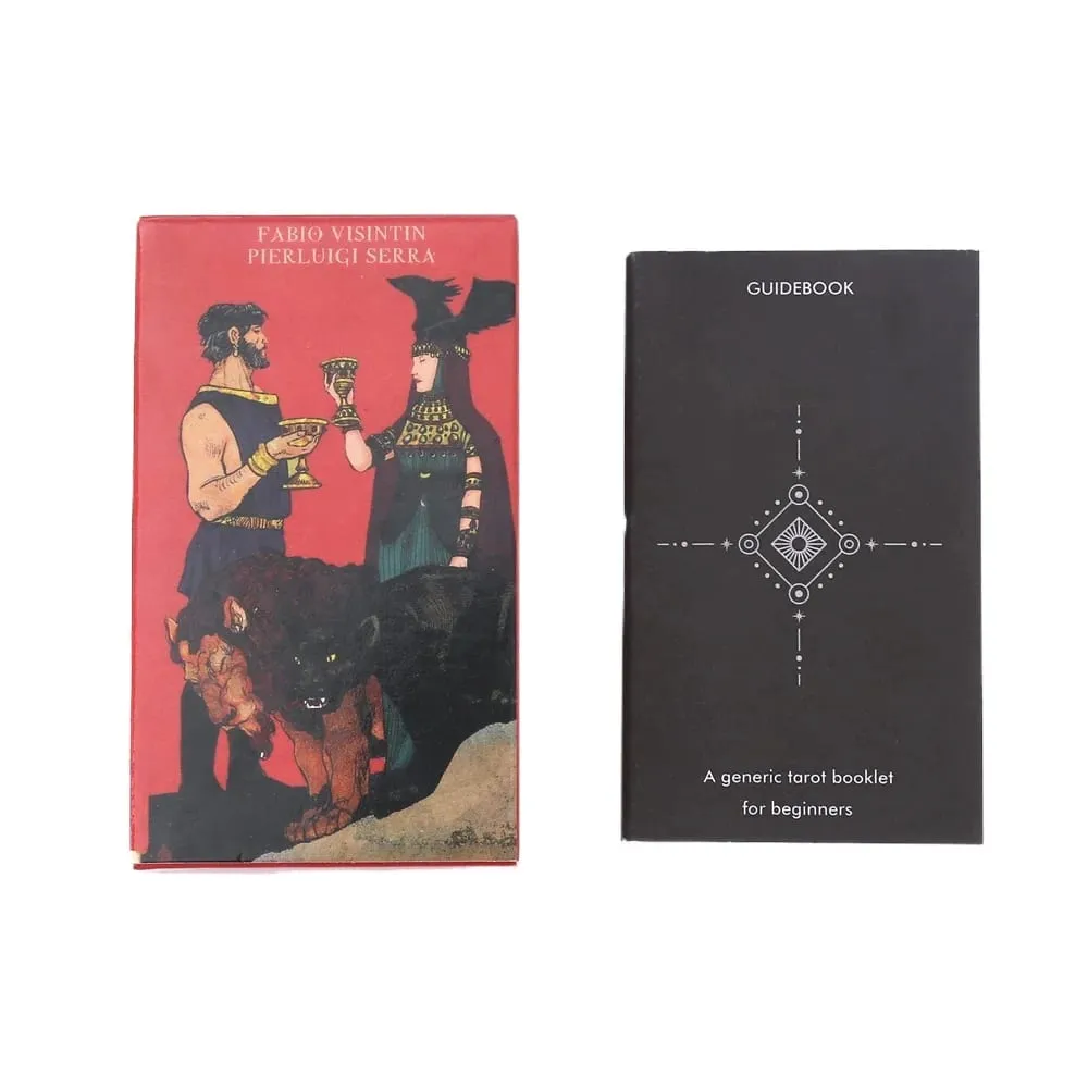 2026 ÚJ Circe Tarot Kártyák 10,3*6Cm 78 db Jóslás Sors Pakli Társasjáték Kártya Családi Partira