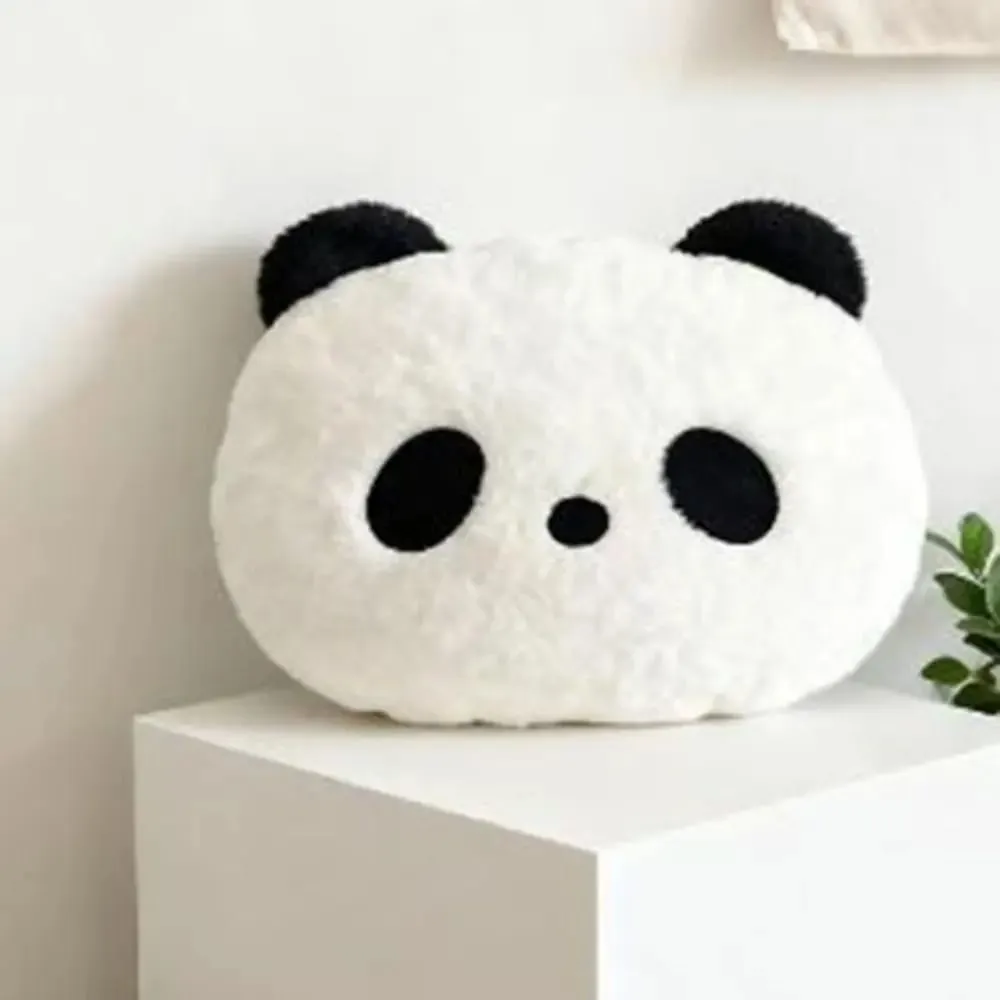 Kitömött állat Panda párna Otthoni dekoráció Hálószoba Kanapé Töltött panda párna Kawaii 30cm Panda Dobópárna Születésnapi ajándék — image 8