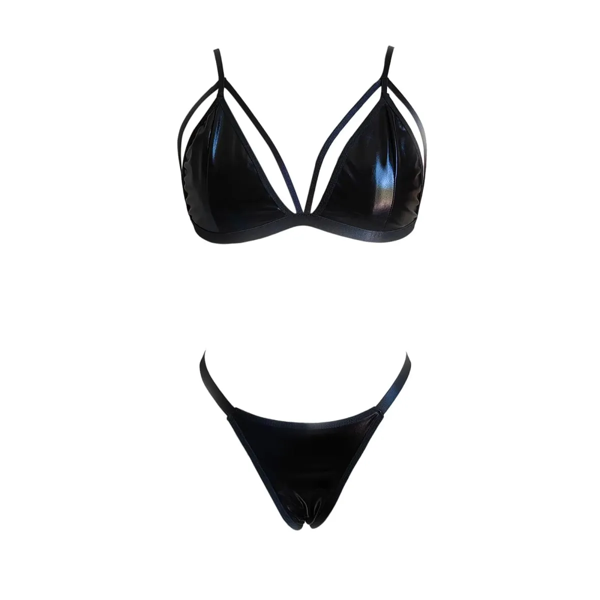 Σετ εσωρούχων Plus Size Push Up Γυναικεία Σετ Εσώρουχα Εσωρούχων Δύο τεμαχίων Εσώρουχα LenceríAs Atrevidos Mujer — image 2