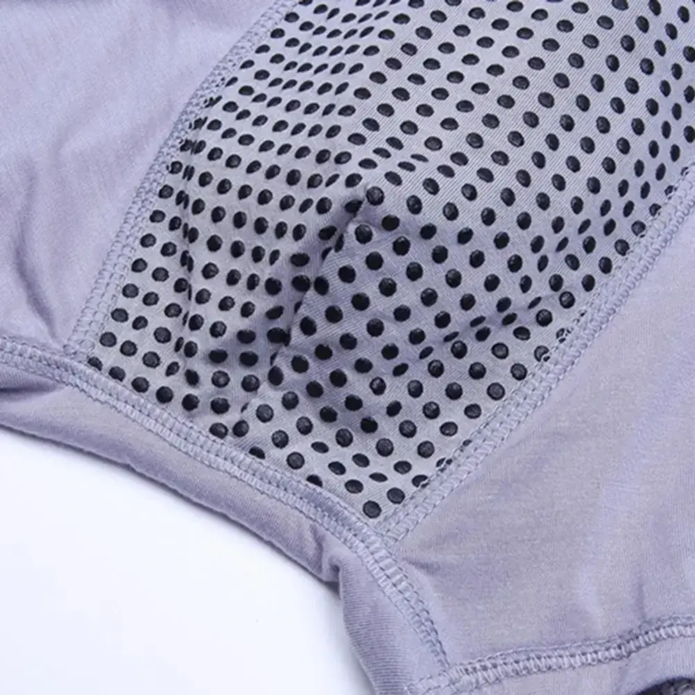 Men Boxers Sweat Absorption U Convex Magnetic Physiological Underwear Massage Solid Color Plus Size Men Underpants Inner Wear Cl — image 11