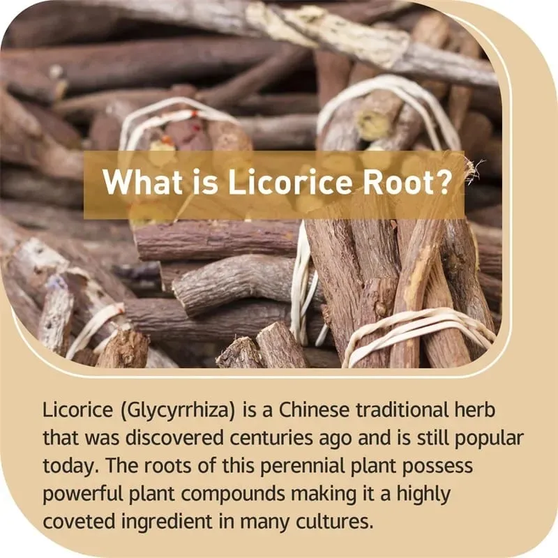 Licorice Root - High Strength Antioxidant Supplement Supports Heart Health Non-GMO Digestive Health Support — image 3