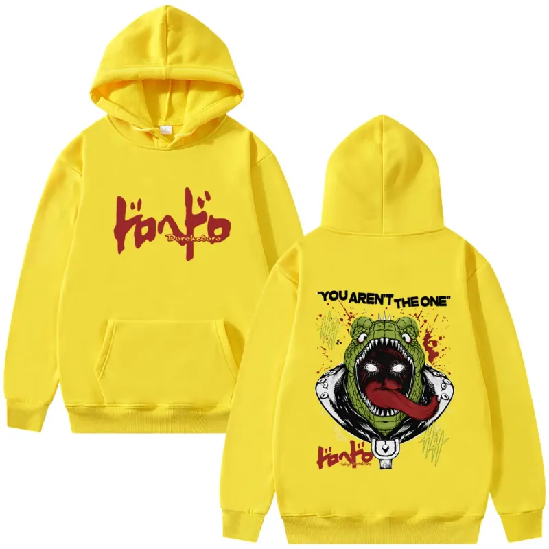 Anime Dorohedoro Kaiman You DRHDR Hoodies Men Women Gothic Manga Rock Streetwear Long Sleeve Vintage Pullover sweatshirt