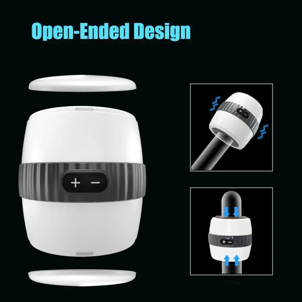 Male Masturbation Cup Multi-Frequency Vibration Vagina Anal Masturbator Real Blowjob Pussy Stimulator Sex Toys Adult Products