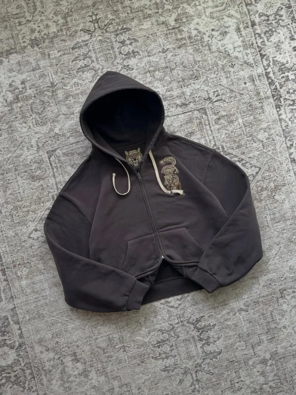 Vintage urso impressão hoodie masculino retro verde xadrez remendo pulôver moletom com capuz casual streetwear manga longa feminino hoodies topo