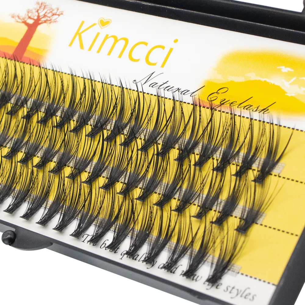 30D Kimcci הרחבת ריסים בודדים 1CASE 0.07C איפור השתלת Cluser ריסים טבעיים רכים עיניים מלאכותיות ריסים Cilia as SILK