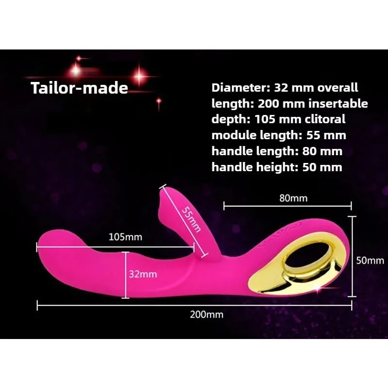 G Spot ארנב ויברטור לנשים חזק 10 ממריץ דגדגן רטט דילדו נרתיק לעיסוי צעצועי מין להנאה זוגית — image 6