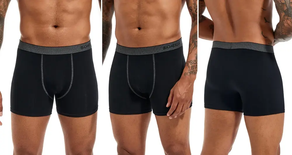 4st bomullsunderkläder för män Boxers Hot Herr Trosor Set Hög kvalitet Herr Boxershorts Familj Man Kalsonger Present Sexig Trunk — image 5