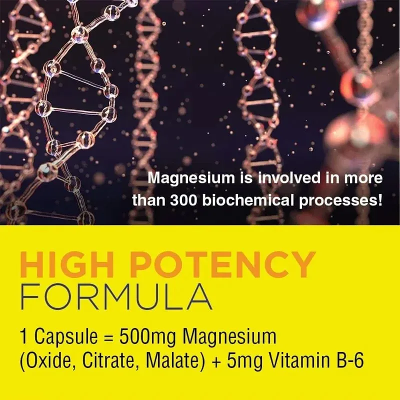 Soomiig Magnesium Oxide 500 Mg Activates The Activity of Multiple Enzymes and Promotes Bone Health — image 3