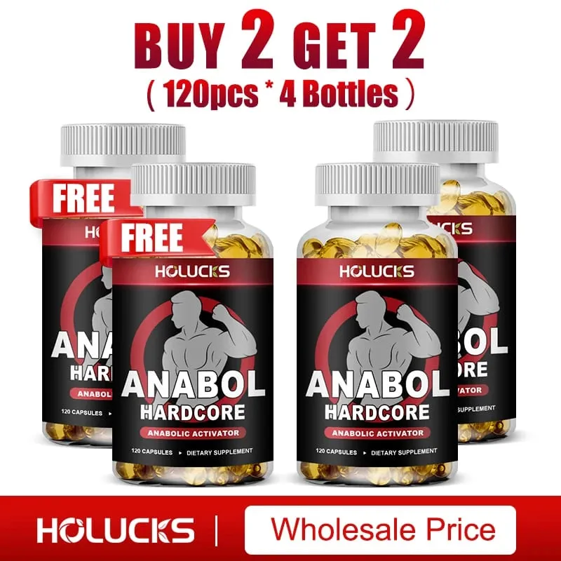 Muscle Builder for Men Boosts Energy Strength & Endurance Promote Muscle Protein Synthesis Supports Hormone Balance