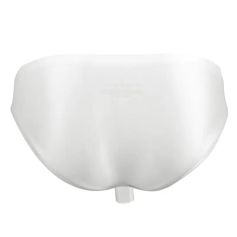 High Elastic Bikini Briefs gay Men's glossy underwear open Pouch Panties Men Smooth gay underwear — image 7