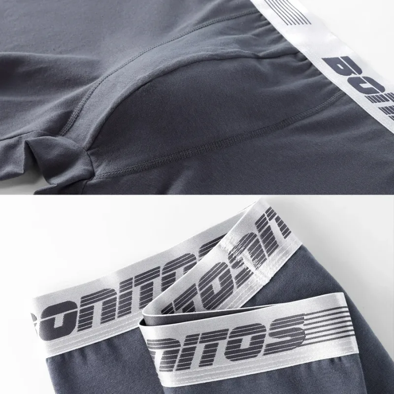 5 pçs cuecas masculinas de algodão boxer briefs clássico calcinha bonitos carta cintura elástica boxers roupa interior para homem shorts — image 7