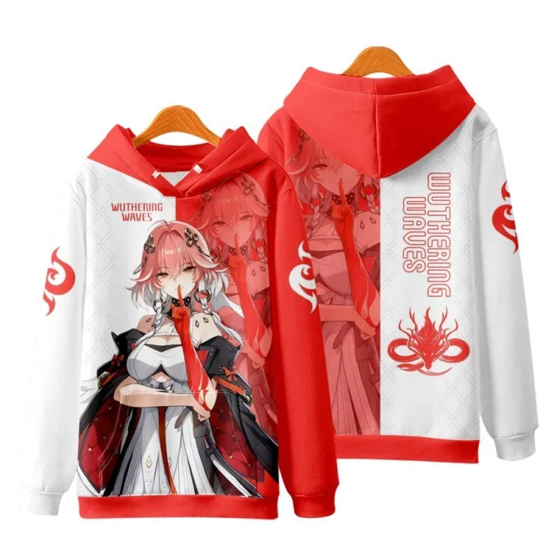 Game Wuthering Waves Cosplay Hoodies 3D Phrolova Print Men Women Anime Sweatshirt Autumn/Winter Hoodie Casual Y2k Tracksuit Coat — image 10