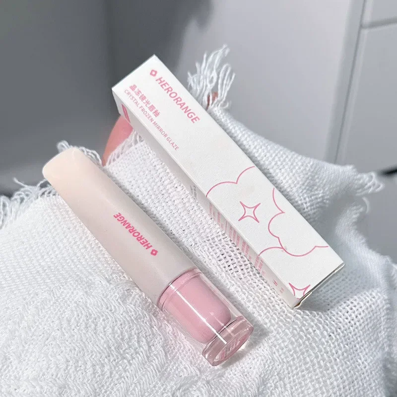 Crystal Jelly Lip Gloss Mirror Water Liquid Lipstick Moisturizing Long Lasting Sexy Lip Plumper Lip Tint Makeup Korean Cosmetics