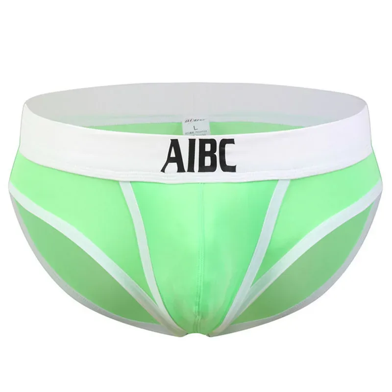 Ice Silk Underwear For Men Big Pouch Open Front Briefs Low Rise Underpants Gun Separation Breathable — image 17