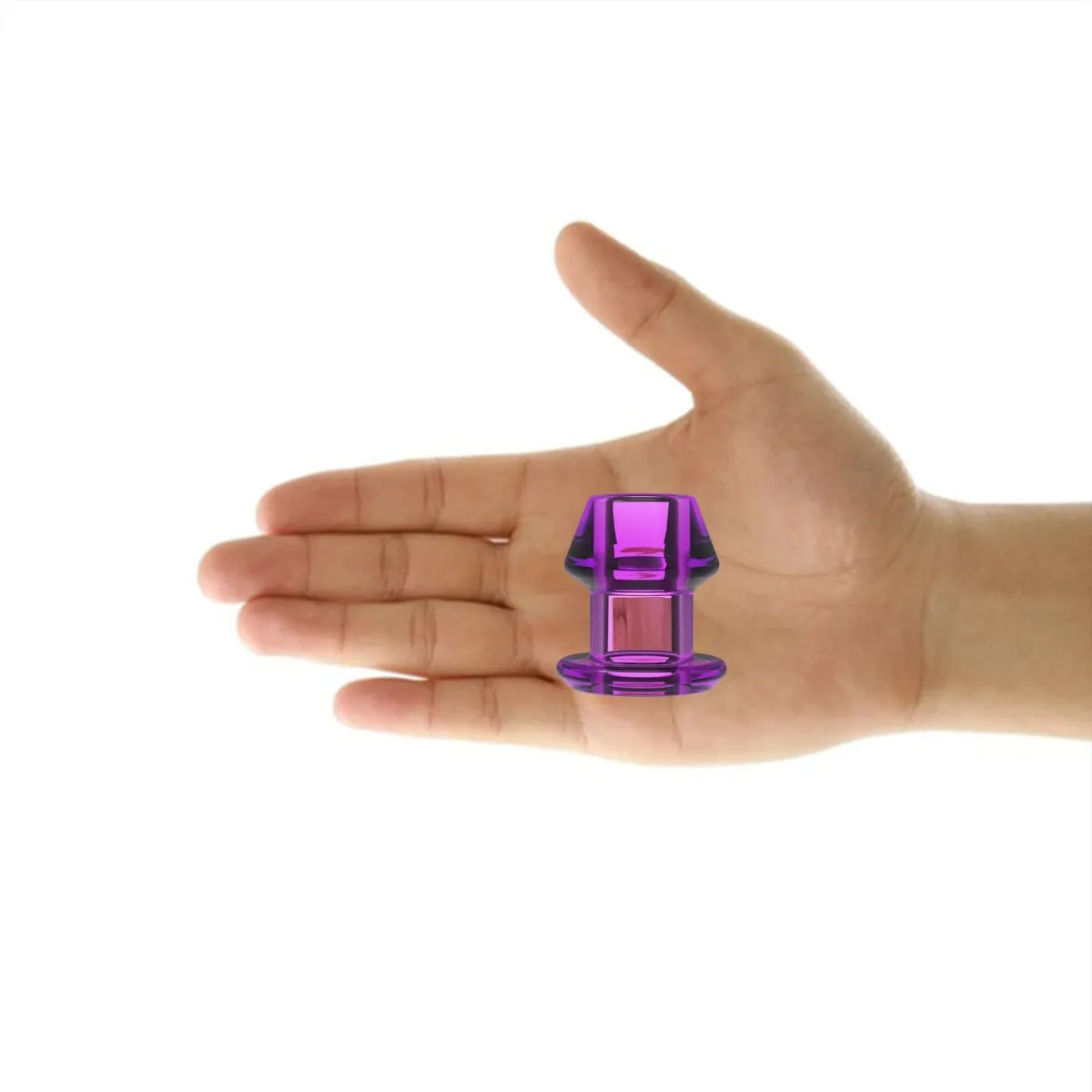Hollow Vaginal Peephole Vaginal Peephole Anal Plug Vaginal Dilation Anal Dilation BDSM Enema Sex Toy Butt Plug for Men Women — image 4