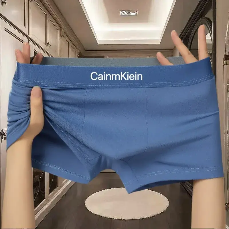 4 pçs roupa interior masculina boxers para homem cuecas boxer shorts sexy calcinha masculina hombre — image 1