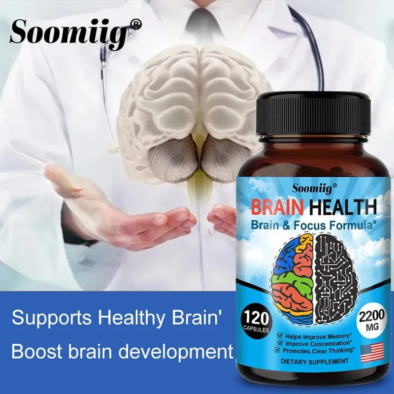 Ginkgo Biloba Supplement - Memory and Learning Promotes Brain Health Improves Clarity Improves Concentration Supplement