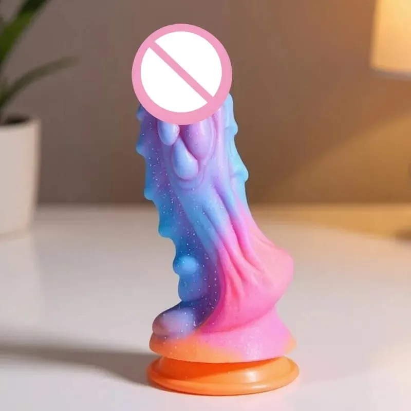 Valósághű, puha lóműpés női szilikon erős szívókoronggal Play Masturbator G Spot maszturbációs Dick felnőtt szexjátékok — image 3