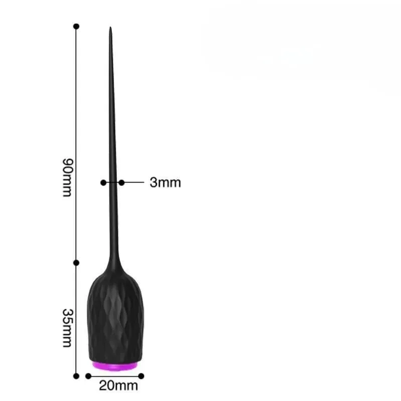 Long Urethral Vibrator Catheter Urethra Sound Dilator Massager 10 Speed Dildo Vibrator Catheter Penis Plug Sex Toys for Men Gay — image 8