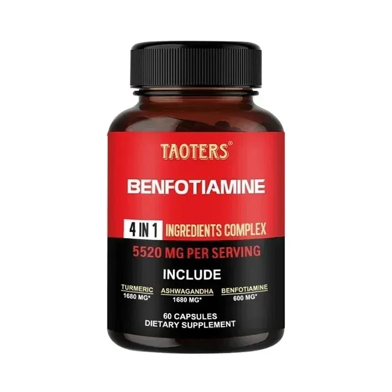 600 mg-os benfotiamin kapszula – segít fenntartani az egészséges glükóz-anyagcserét és támogatja az idegrendszert Egészségkiegészítők — image 9