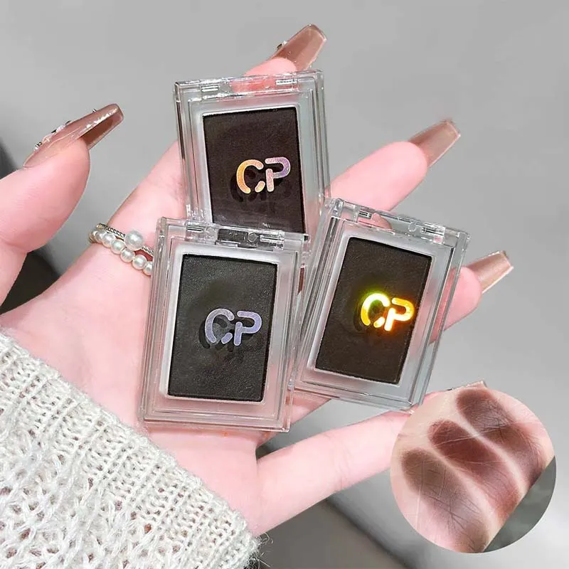 Single Eyeshadow & Eyeliner Cream High Pigment Reddish Brown Tint Eyeliner Eyeliner μακράς διαρκείας Αδιάβροχο Shimmer Eyeshadow Μακιγιάζ ματιών