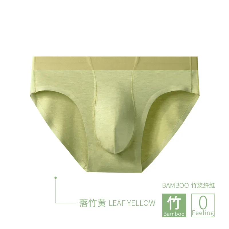 Men Sexy Briefs Bamboo Fiber Underwear Bulge Pouch Underpants 10A Antibacterial Breathable Sports Panties Soft Knickers Shorts — image 24