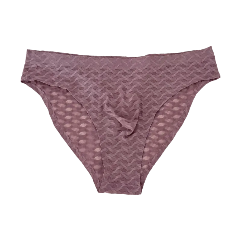 Panties Mesh Thin Men's Underwear Transparent Low Waist Ice Silk Underpants Bubble U Convex Pouch Men Triangle Briefs Male — image 18