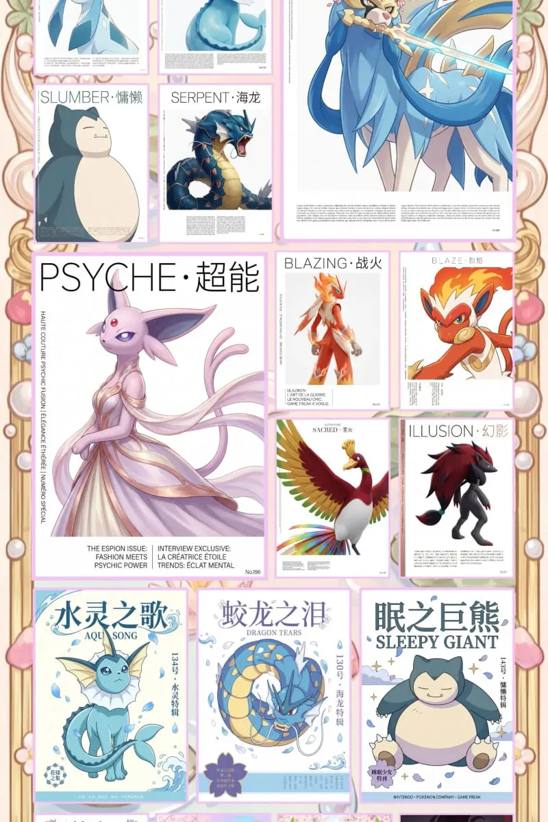 Cartes Pokémon du Studio créatif WuXian, planches acryliques de taille A5, à collectionner, personnages de dessins animés, cadeaux pour fans, vente en gros, nouvelle collection 2026 — image 3