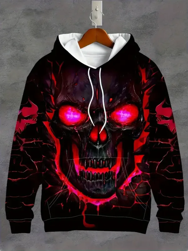 New 3DPrint Animal Graphic Hoodies For Man Sweatshirt Hrajuku Street Fall Casual Long Sleeves Y2k Men Clothing Menswear Clothing — image 7