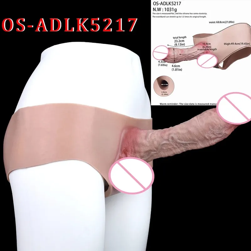 Magas derekú valósághű péniszujj насадка на член pánt üreges műpénisz bugyi szilikon farkahosszabbító férfi szexjáték — image 13