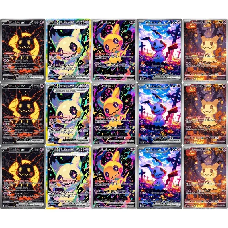 Κάρτες συλλογής TCG Mimiku DIY Υψηλής ποιότητας Αυτοκατασκευασμένες Μονές Κάρτες Κλασικό Παιχνίδι δώρο καρτών Anime — image 8