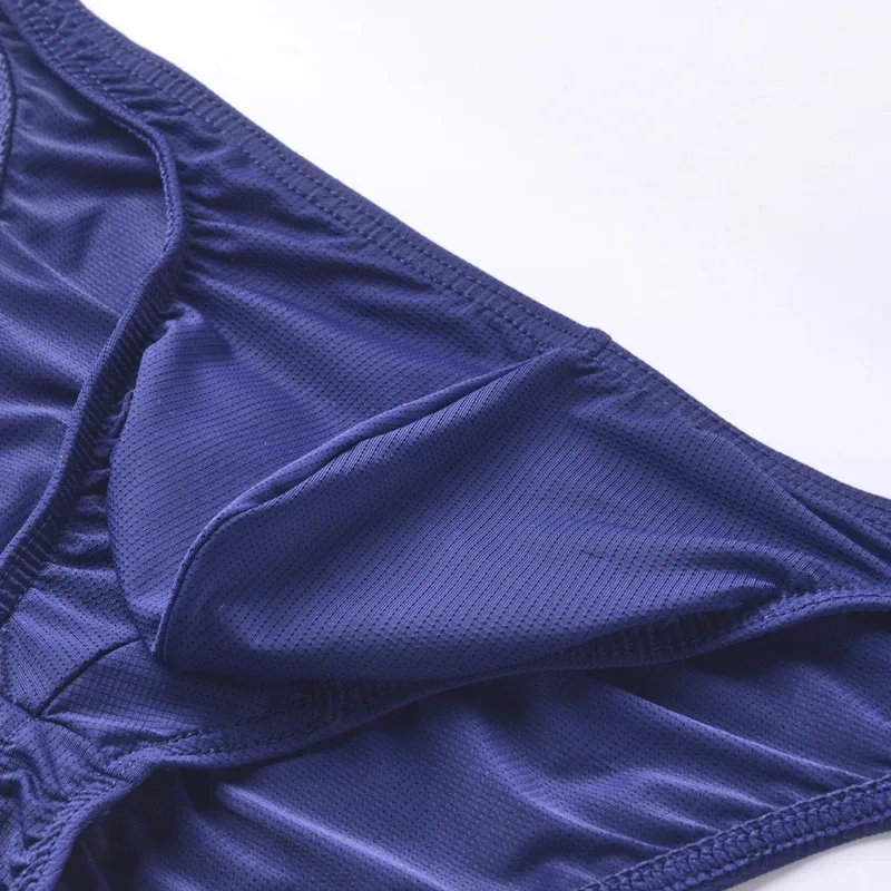 Cuecas de biquíni dos homens roupa interior sexy homem u bolsa hip elevador cuecas malha respirável masculino mini calcinha ropa interior hombre deslizamentos — image 3
