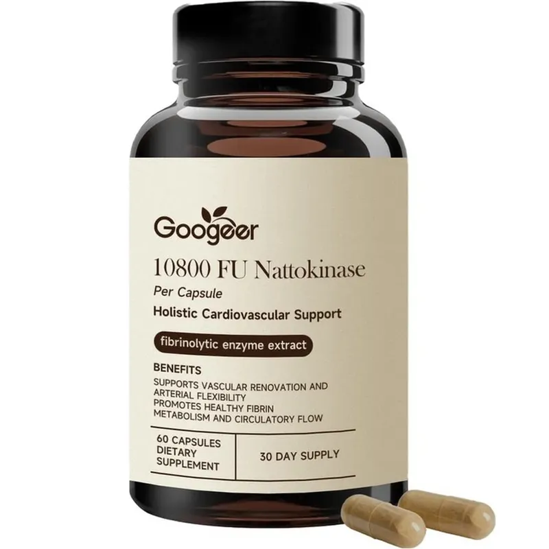 Googeer Advanced Enzyme CoQ10 Formula kapszula Clean Vegán Non GMO Napi Wellness Támogatás Kiegészítő 60 Kapszula Egyszerű használat — image 9