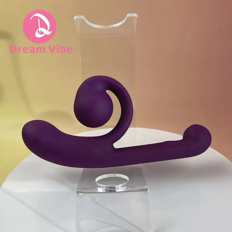 Ροζ Σαλιγκάρι Δονητής με σημείο G Dildo Penetration Flexbile Snail για τέλεια εφαρμογή στο κλειτορίδα Stimulaiton 10 Modes Pleasur Sex Toy for Women — image 8