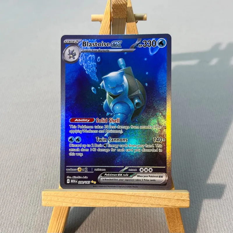 MEW PTCG13-003 Tcg proxy PKM Cards Charizard ex Bulbasaur Charmeleon Rare Collection Battle Toys Δώρα για χόμπι στο σπίτι