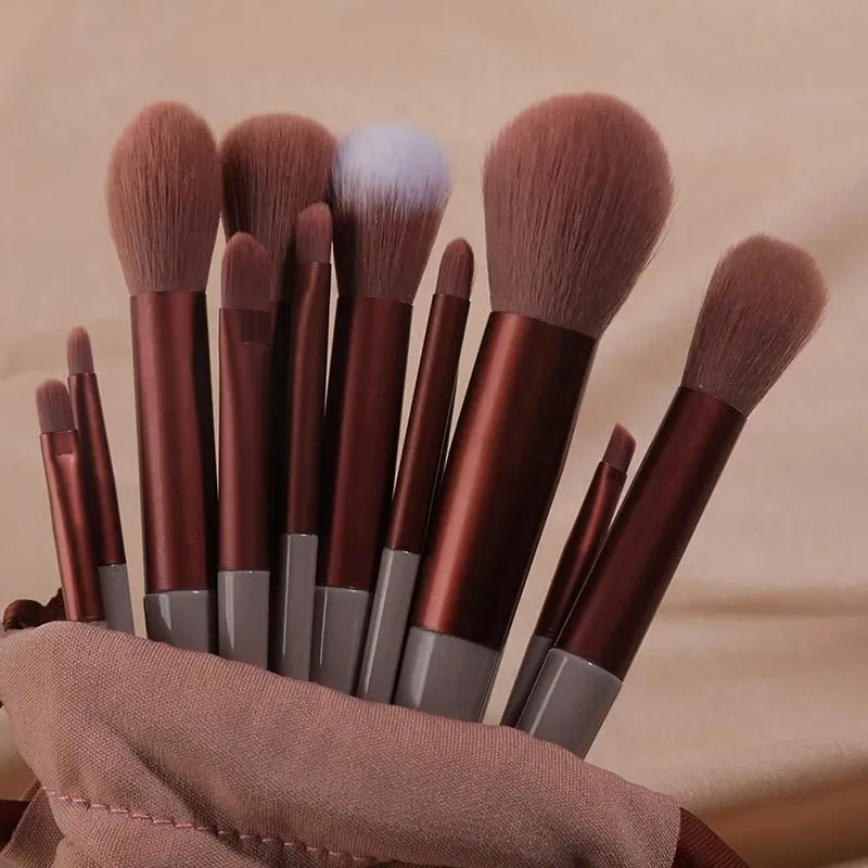 Σετ πινέλα μακιγιάζ 13 τεμ. Eye Shadow Foundation Γυναικεία καλλυντικά σε σκόνη ρουζ ανάμειξης Εργαλεία μακιγιάζ ομορφιάς για αρχάριους — image 4
