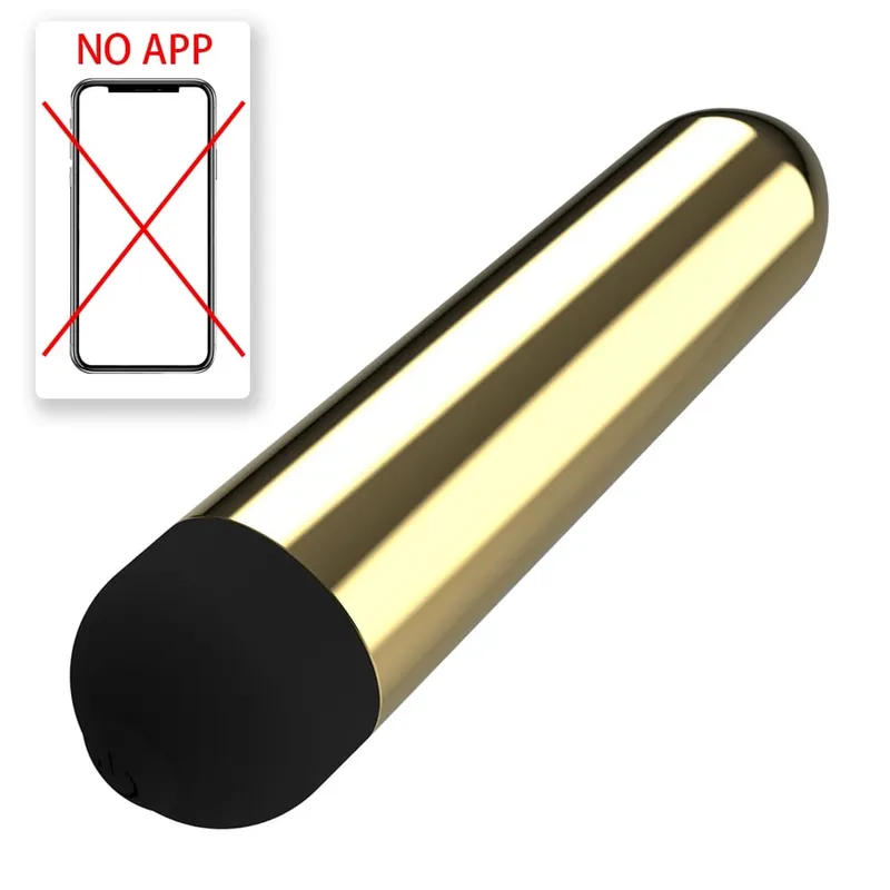 Erőteljes Bullet Vibrator APP Bluetooth Control Clitoral G Spot stimuláló masszírozó mini anális punci stimuláló szexjáték nőknek
