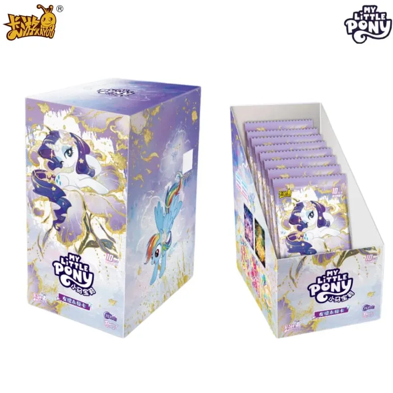 Γνήσια My Little Pony Card Friendship Forever Glorious Moon Pack Sparkling Colored Gemstones Συλλεκτικές Κάρτες Anime