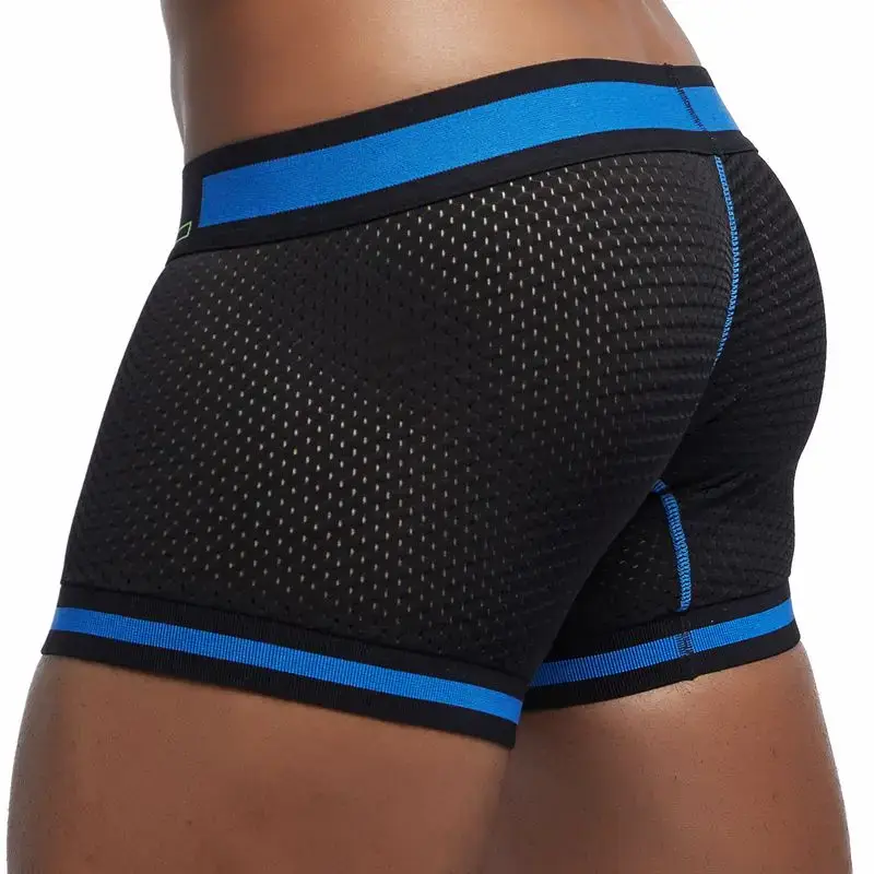 Man Underpants Boxershorts Mesh Nylon Men Boxers Male Breathable Underwear Men’s Panties Boxer Quick Dry Sports Fitness