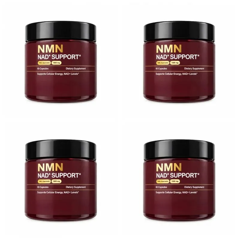 NMN NAD+ Support Supplement 1000mg with TMG & Quercetin for Cellular Energy Healthy Aging & Antioxidant Support 60 Capsules — image 10
